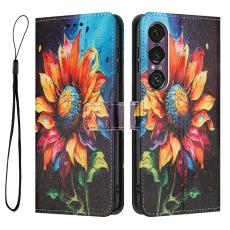 Sony Xperia 1 VII Fodral Med Tryck Solros
