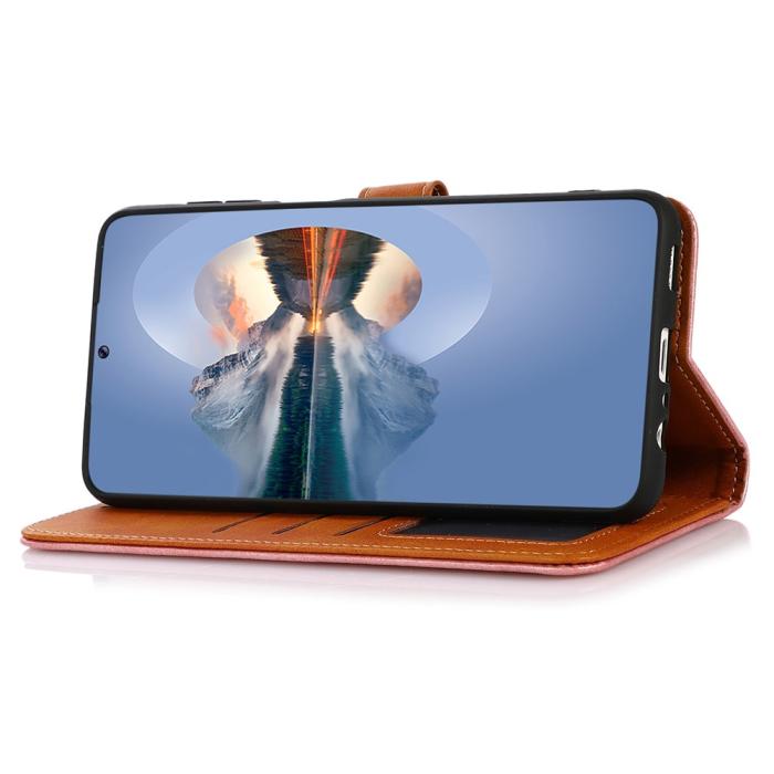 Bild 3, KHAZNEH Motorola Edge 40 Pro 5G Fodral Dual-Color Brun