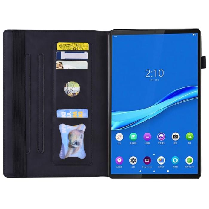 Bild 3, Lenovo Tab M10 Plus Gen 3 Fodral Frontficka Och Pennhållare Svart
