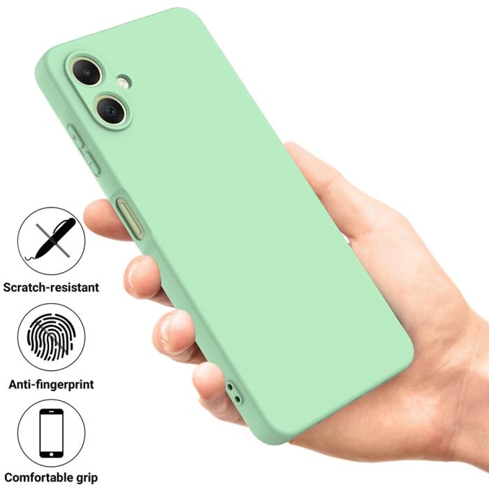 Bild 2, Samsung Galaxy A07 Skal Liquid Silikon Grön