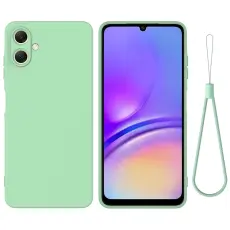 Samsung Galaxy A07 Skal Liquid Silikon Gr&ouml;n