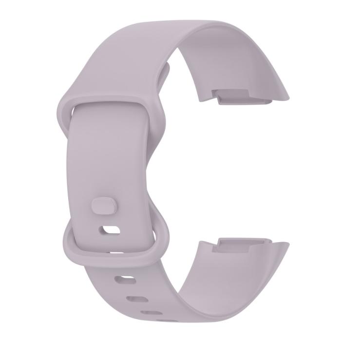 Bild 3, Fitbit Charge 6 / 5 Armband TPU (S) Ljus Lila