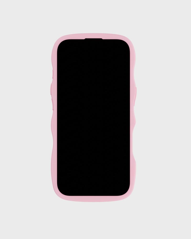 holdit iPhone 16 Pro Max Skal Wavy Pink