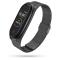 Tech-Protect Milanese Metall Armband Xiaomi Mi Smart Band 5/6 Svart