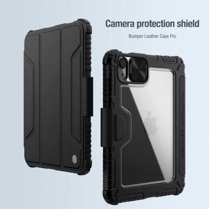 Bild 4, NILLKIN iPad Mini 2024/2021 Fodral Tri-Fold CamShield Bumper
