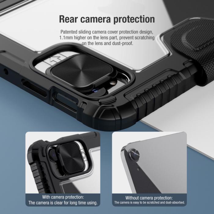 Bild 5, NILLKIN iPad Mini 2024/2021 Fodral Tri-Fold CamShield Bumper