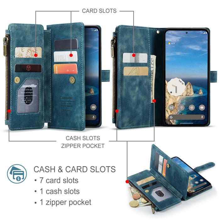 Bild 3, CASEME Google Pixel 10/10 Pro / 9/9 Pro Fodral Multifunktionell