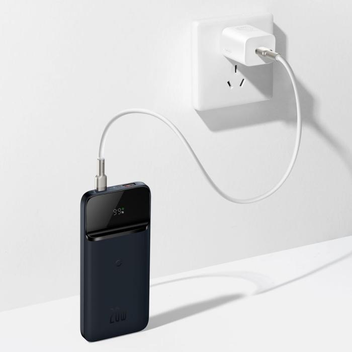 Bild 6, Baseus 10000 mAh Power Bank 20W MagSafe Laddning Blå