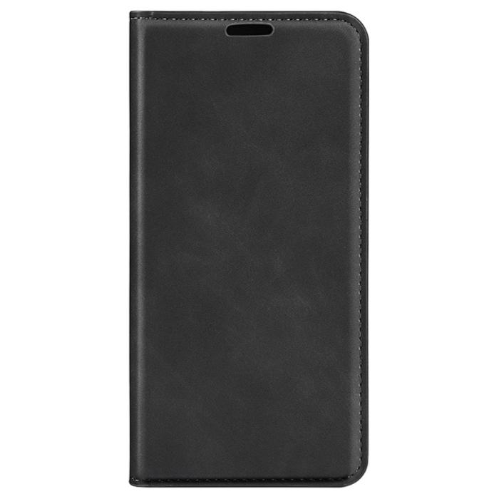 Bild 6, Motorola Edge 50 Pro 5G Retro Läder Flip Fodral Svart