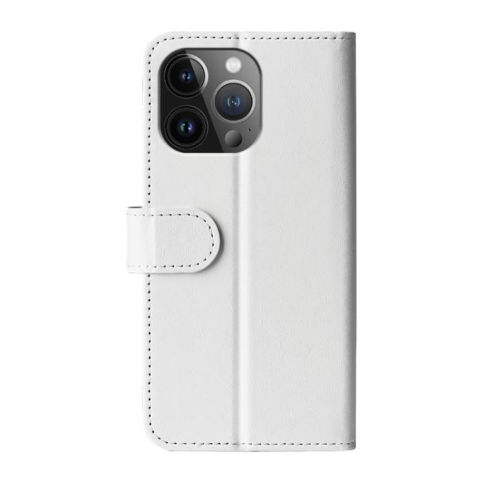 Bild 3, iPhone 15 Pro Max Fodral Läder Vit