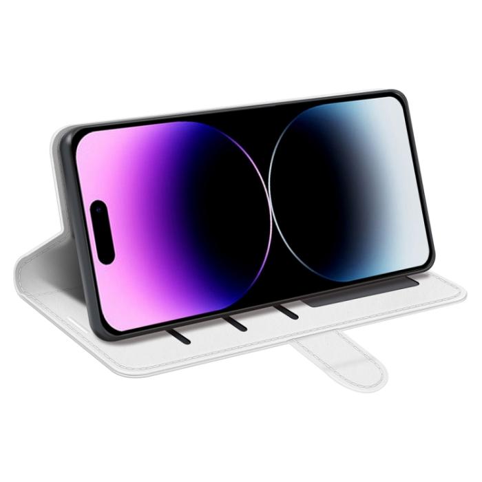 Bild 5, iPhone 15 Pro Max Fodral Läder Vit