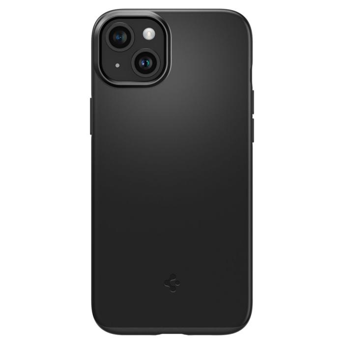 Bild 2, Spigen iPhone 15 Skal Thin Fit Svart