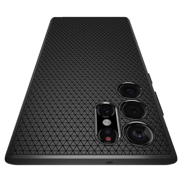 Bild 2, Spigen Samsung Galaxy S22 Ultra Skal Liquid Air Matt Svart