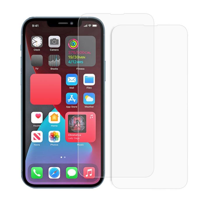 Bild 1, iPhone 14 Plus / 13 Pro Max - 2-PACK Skärmskydd I Härdat Glas