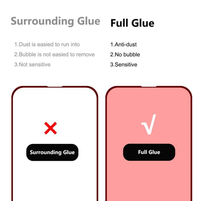 Bild 3, iPhone 14 Plus / 13 Pro Max 2-PACK HAT PRINCE Heltäckande Skärmskydd