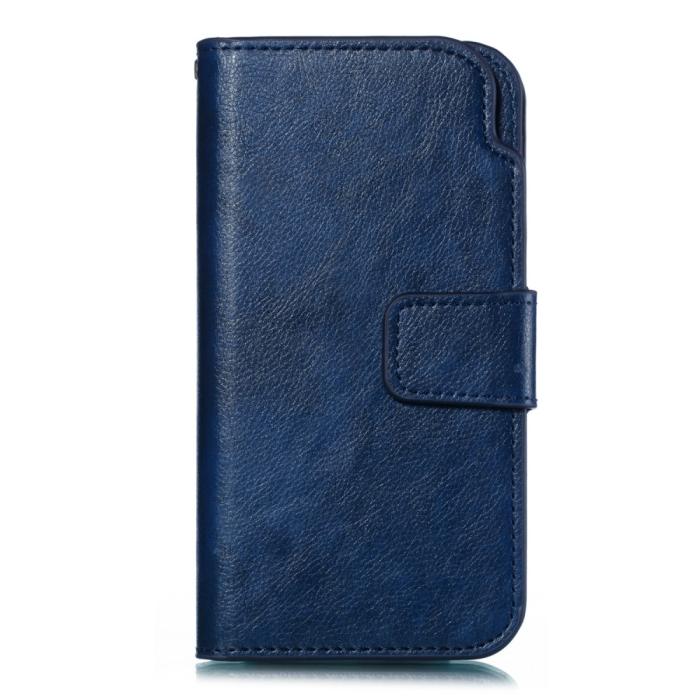 Bild 5, iPhone 7/8/SE (2020/2022) - 9-kort Plånboksfodral - Mörk Blå