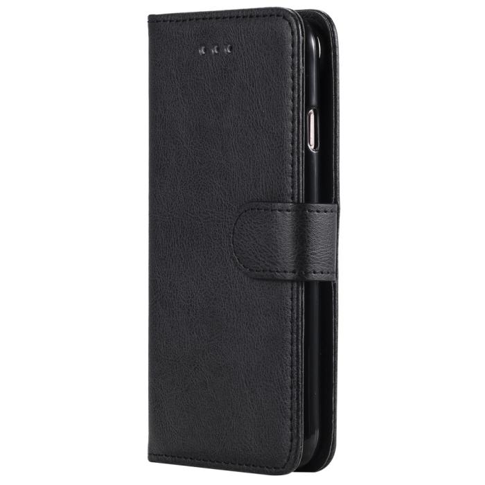 Bild 2, iPhone 6/7/8/SE (2020/2022) - 2in1 Magnet/Plånboksfodral - Svart