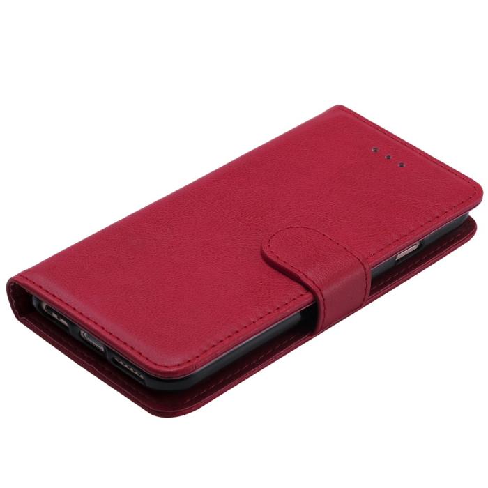 Bild 4, iPhone 6/7/8/SE (2020/2022) - 2in1 Magnet/Plånboksfodral - Röd
