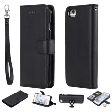 iPhone 6/7/8/SE (2020/2022) - 2in1 Magnet/Plånboksfodral - Svart