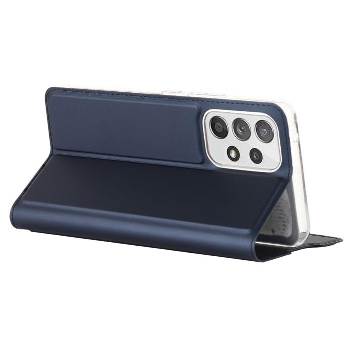 Bild 6, Samsung Galaxy A53 5G Fodral Flip Skin Touch Blå