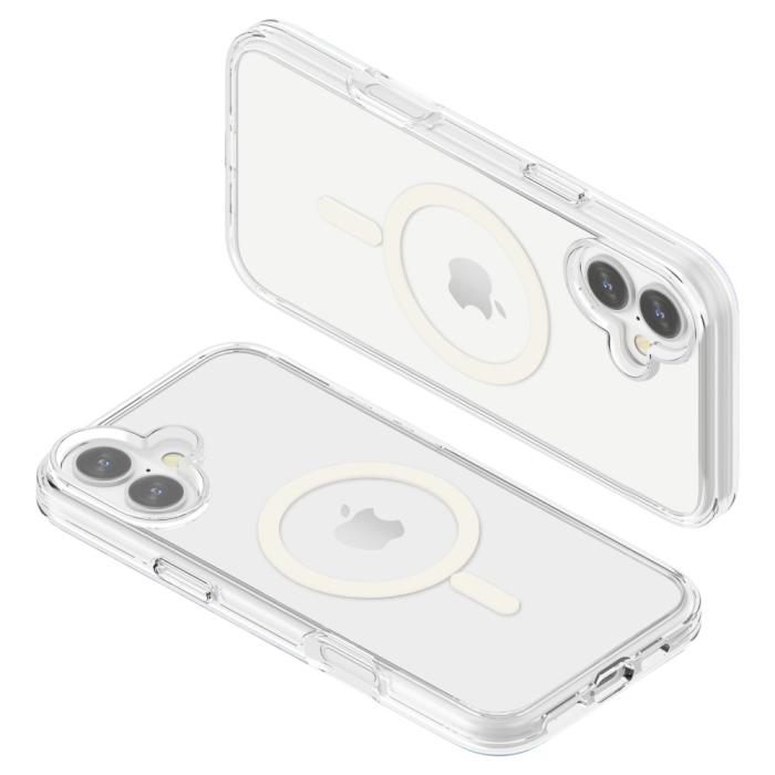 Bild 5, iPhone 16 Skal MagSafe Transparent