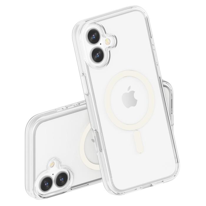 Bild 6, iPhone 16 Skal MagSafe Transparent