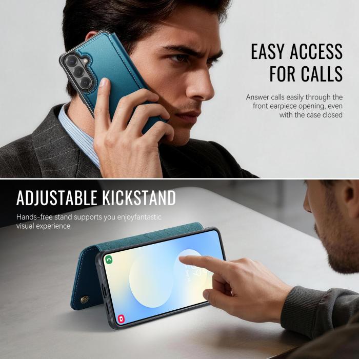 Bild 5, CASEME Samsung Galaxy S26 Skal RFID Plånbok Blå