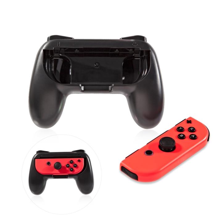 Bild 4, DOBE 2-PACK Nintendo Switch Joy-Con Grip Svart