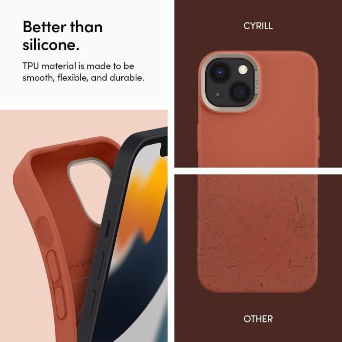Bild 6, Spigen Cyrill iPhone 13 Skal Color Brick Chili