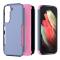 Samsung Galaxy S22 Skal Hybrid Shockproof Blå/Rosa