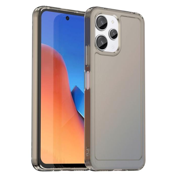 Bild 1, Xiaomi Redmi 12 5G/4G Skal Akryl/TPU Transparent Grå