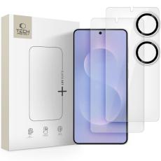 Tech-Protect Galaxy S25 Edge 3-PACK Sk&auml;rmskydd / Linsskydd