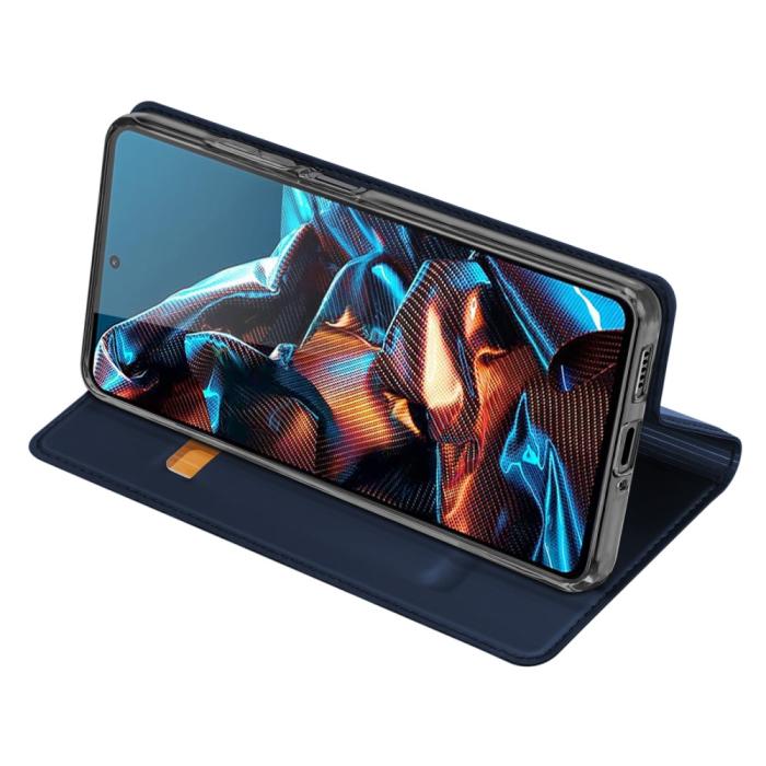 Bild 3, DUX DUCIS Xiaomi Redmi Note 12 Pro 5G Fodral Skin Pro Blå