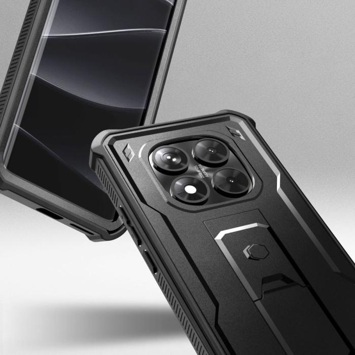 Bild 2, Tech-Protect Xioami Redmi Note 14 Pro 5G Skal Kevlar Pro Svart