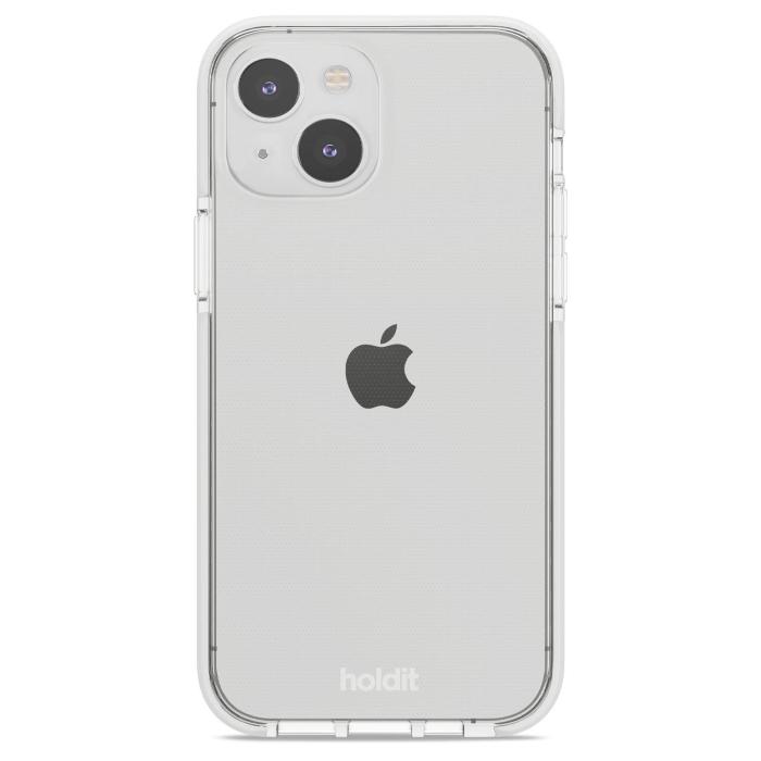 Bild 1, holdit iPhone 15 Mobilskal Seethru Vit