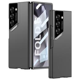 GKK Galaxy Z Fold 6 Skal Med Skärmskydd Härdat Glas Svart