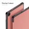 DUX DUCIS Lenovo Tab M10 Plus Gen 3 Fodral DOMO Tri-Fold Ljus Rosa