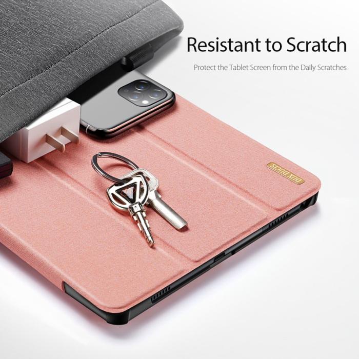 Bild 3, DUX DUCIS Lenovo Tab M10 Plus Gen 3 Fodral DOMO Tri-Fold Ljus Rosa