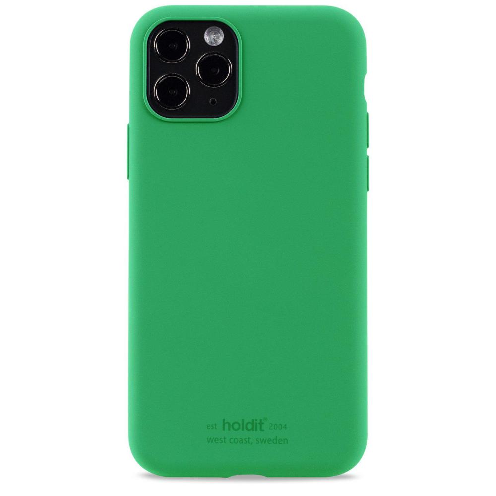 holdit iPhone 11 Pro/X/Xs Skal Silikon Grass Green