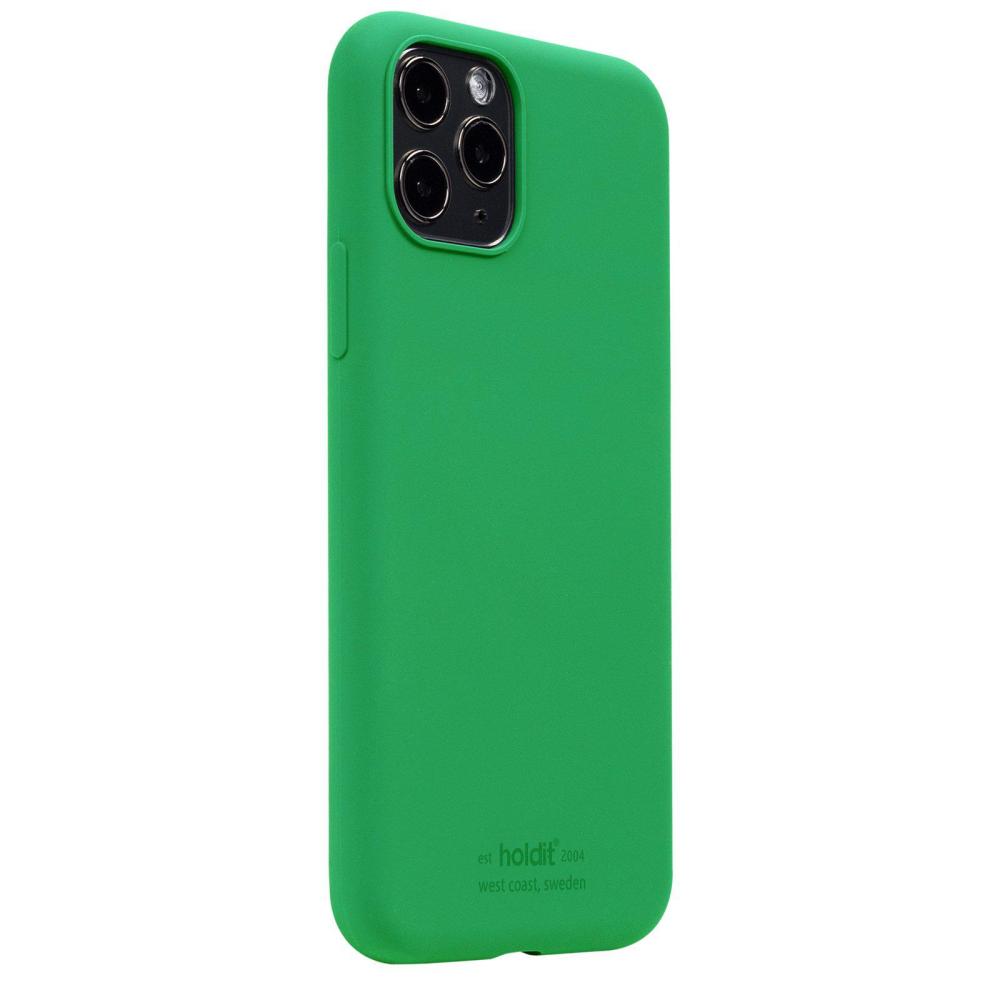 holdit iPhone 11 Pro/X/Xs Skal Silikon Grass Green