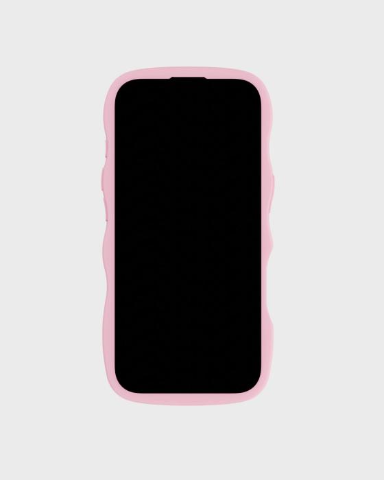 Bild 4, holdit iPhone 16 Pro Max Skal Wavy Pink/Transparent