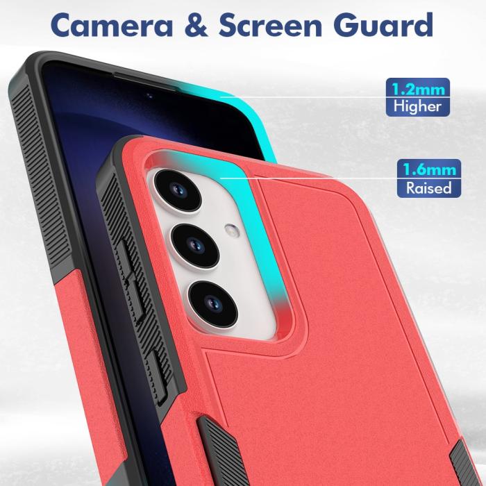 Bild 3, Galaxy S24 Plus Skal Xtreme Shockproof Hybrid Röd
