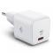 Spigen 27W ArcStation PD PPS USB-C Laddare Vit