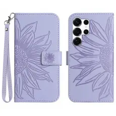 Samsung Galaxy S26 Ultra Fodral Solros Tryck Lila