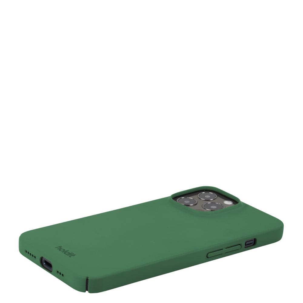 holdit iPhone 13 Pro Mobilskal Slim Forest Green