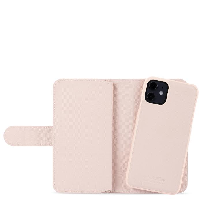 Bild 2, holdit iPhone 12/12 Pro Flerfack 2in1 Magnet Fodral / Skal Blush Pink