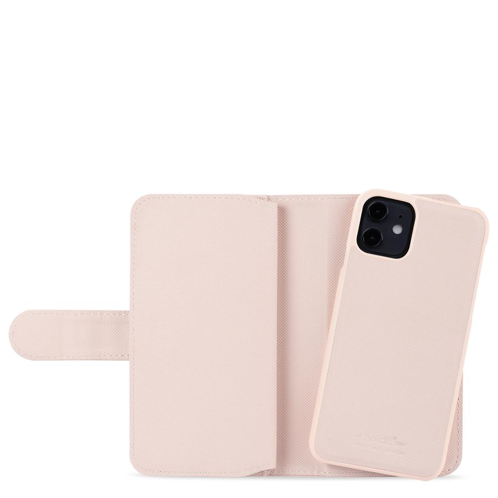 holdit iPhone 12/12 Pro Flerfack 2in1 Magnet Fodral / Skal Blush Pink