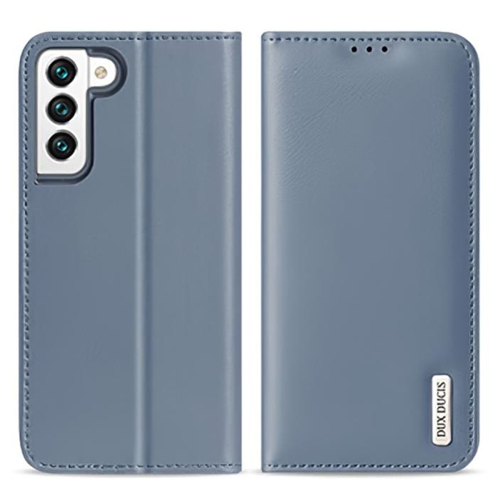Bild 1, DUX DUCIS Samsung Galaxy S22 Plus Fodral HIVO RFID Äkta Läder Blå
