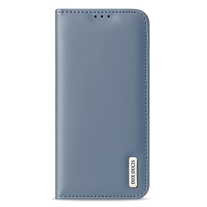 Bild 2, DUX DUCIS Samsung Galaxy S22 Plus Fodral HIVO RFID Äkta Läder Blå