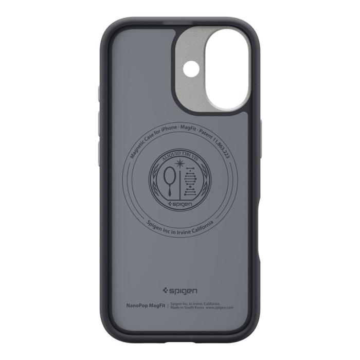 Bild 3, Spigen iPhone 17 Skal MagSafe Nano Pop Black Sesame